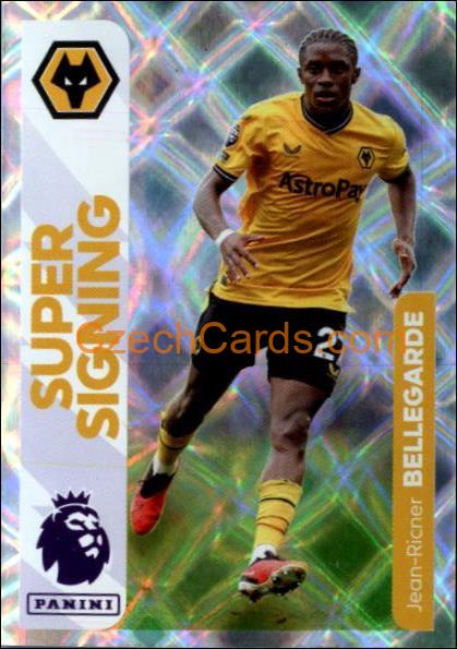 Jean-Ricner Bellegarde (Super Signing) 2024 Panini EPL sticker foil #631