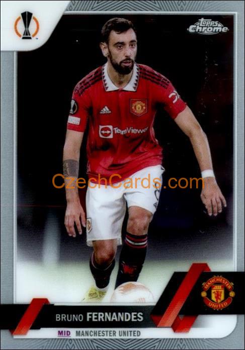 Bruno Fernandes 2022/23 Topps Chrome Club Competitions #8