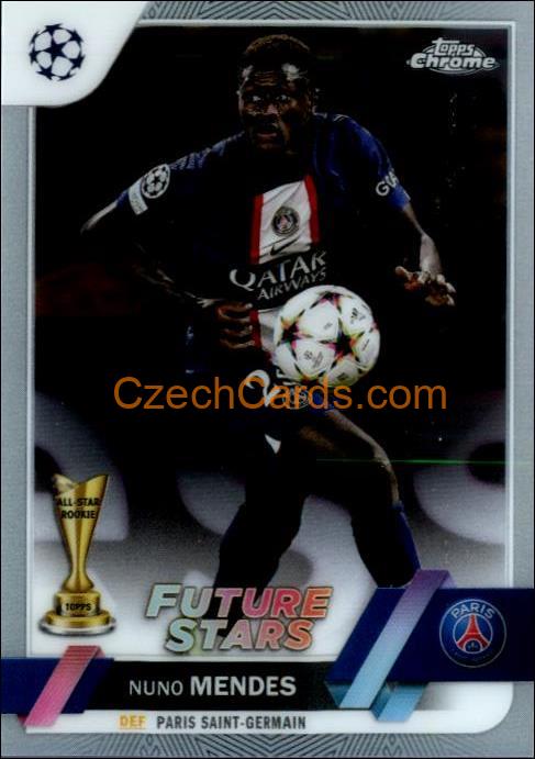 Nuno Mendes 2022/23 Topps Chrome Club Competitions #26