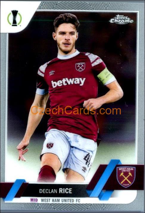 Declan Rice 2022/23 Topps Chrome Club Competitions #41