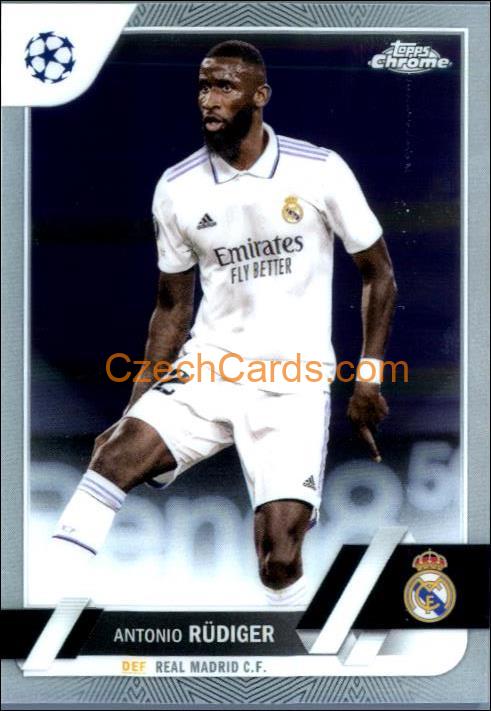Antonio Rudiger 2022/23 Topps Chrome Club Competitions #58