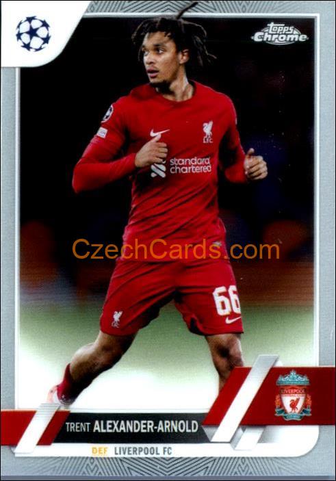 Trent Alexander-Arnold 2022/23 Topps Chrome Club Competitions #66