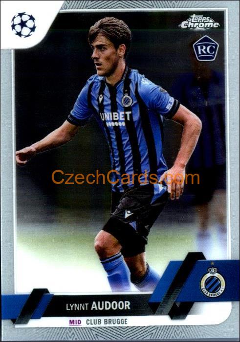 Lynnt Audoor 2022/23 Topps Chrome Club Competitions #78 RC