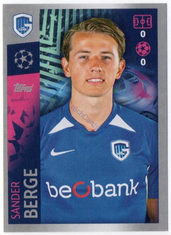 Sander Berge 2019/20 Topps sticker #184