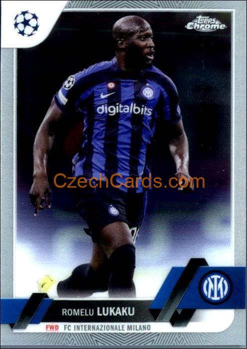 Romelu Lukaku 2022/23 Topps Chrome Club Competitions #96