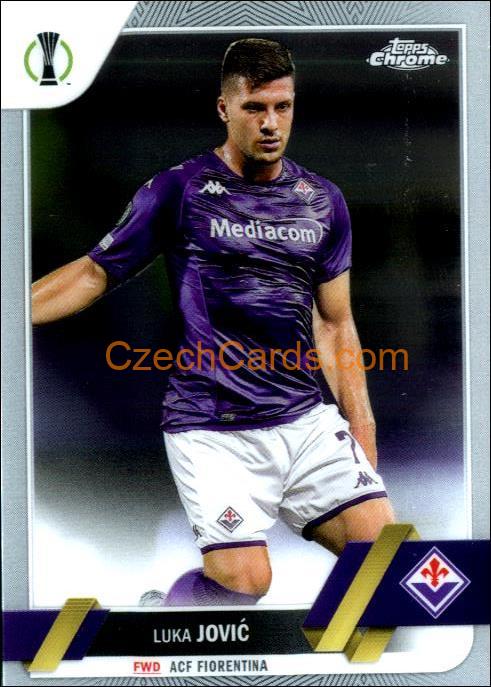 Luka Jovic 2022/23 Topps Chrome Club Competitions #133