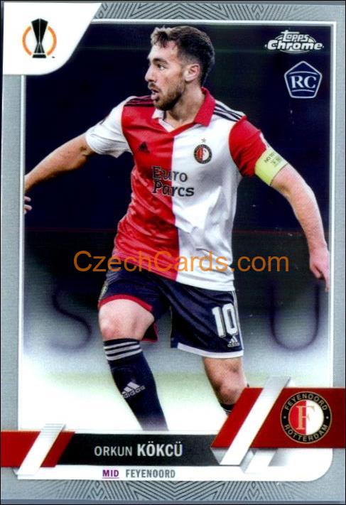 Orkun Kokcu 2022/23 Topps Chrome Club Competitions #151 RC