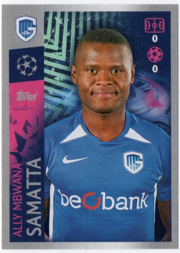 Ally Mbwana Samatta 2019/20 Topps sticker #191