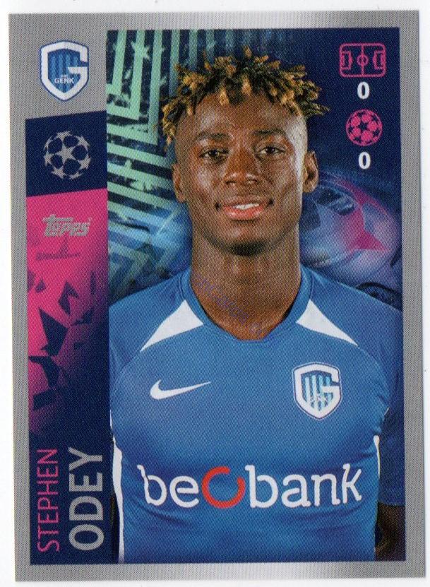 Stephen Odey 2019/20 Topps sticker #192