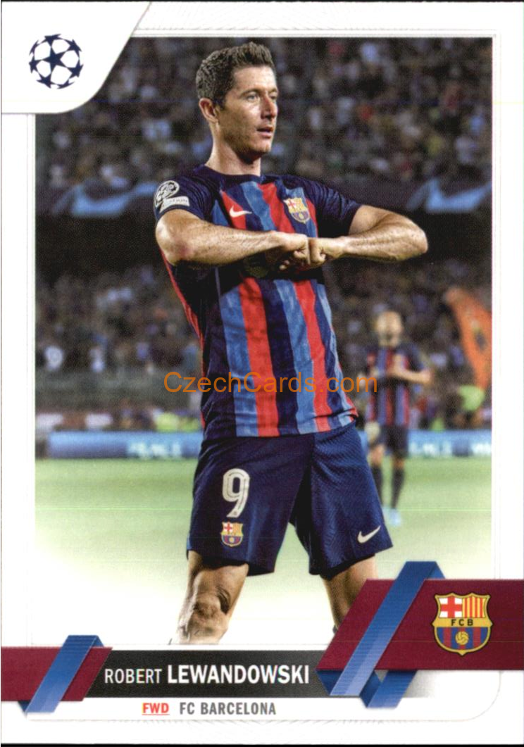 Robert Lewandowski 2022/23 Topps Club Competitions #9