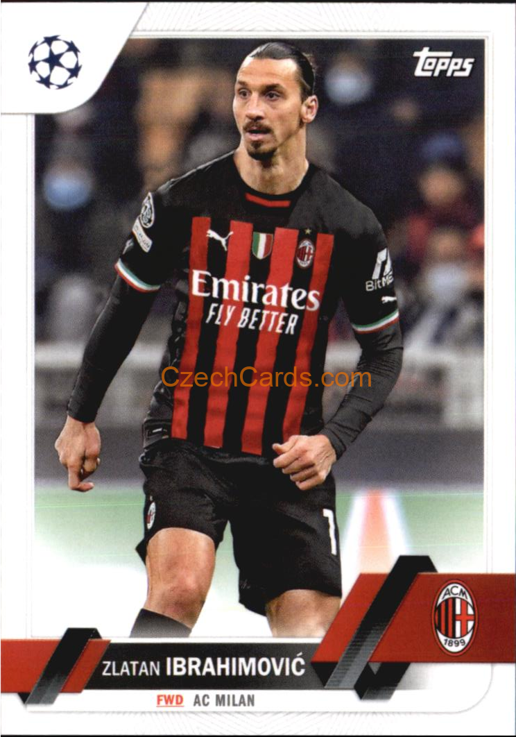 Zlatan Ibrahimovic 2022/23 Topps Club Competitions #11