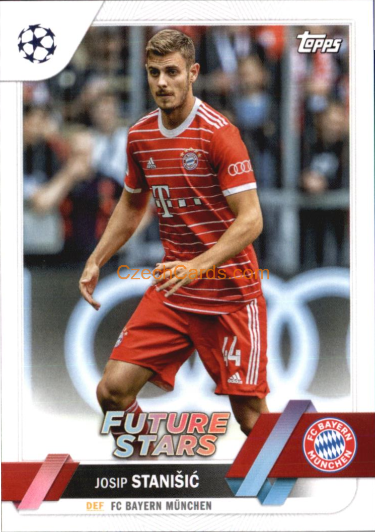 Josip Stanisic 2022/23 Topps Club Competitions #16