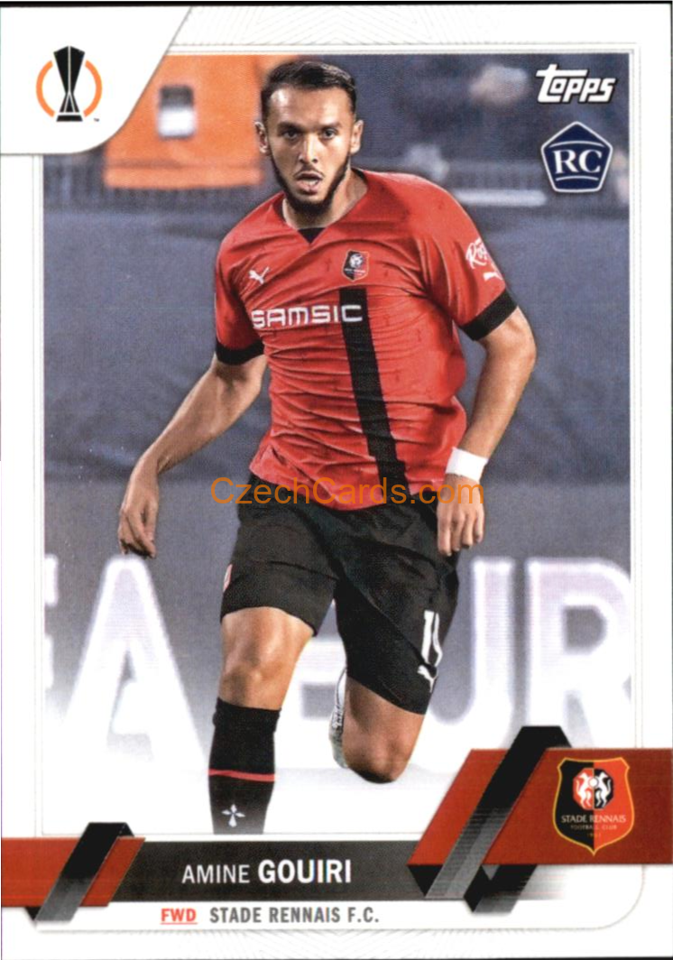 Amine Gouiri 2022/23 Topps Club Competitions #24 RC
