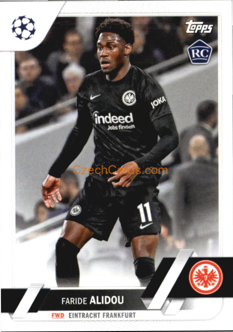 Faride Alidou 2022/23 Topps Club Competitions #35 RC