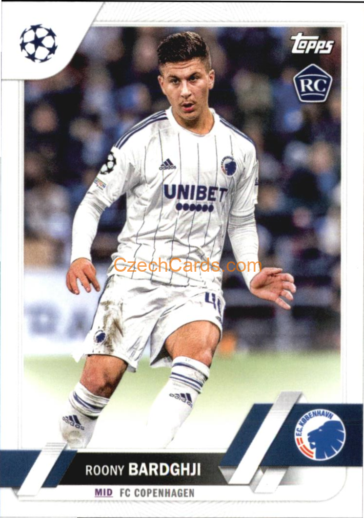 Roony Bardghji 2022/23 Topps Club Competitions #40 RC