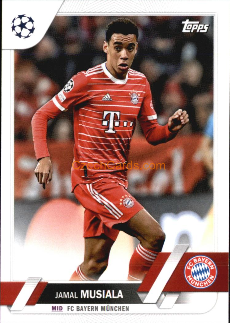 Jamal Musiala 2022/23 Topps Club Competitions #42