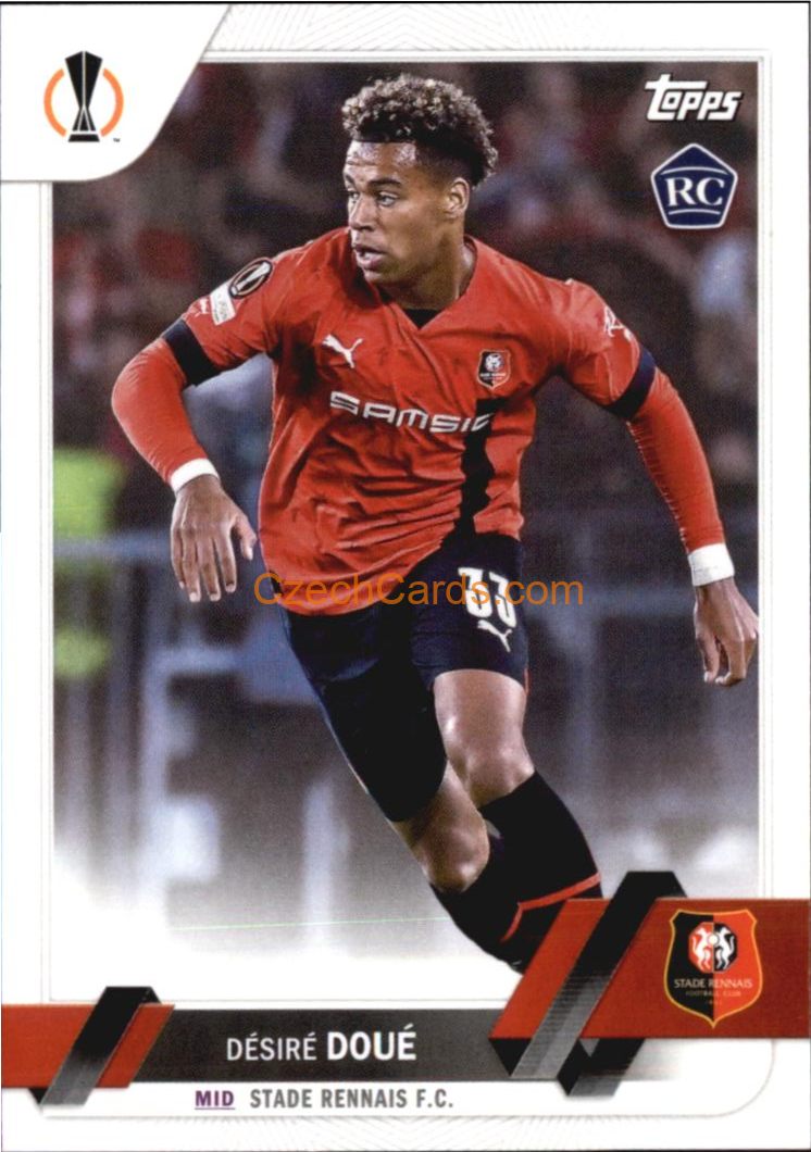 Desire Doue 2022/23 Topps Club Competitions #48 RC