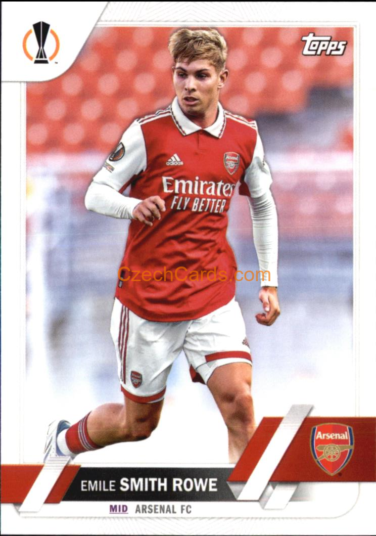 Emile Smith Rowe 2022/23 Topps Club Competitions #55
