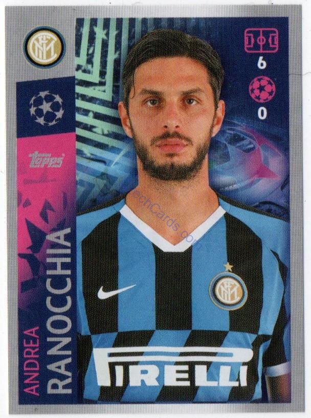 Andrea Ranocchia 2019/20 Topps sticker #202
