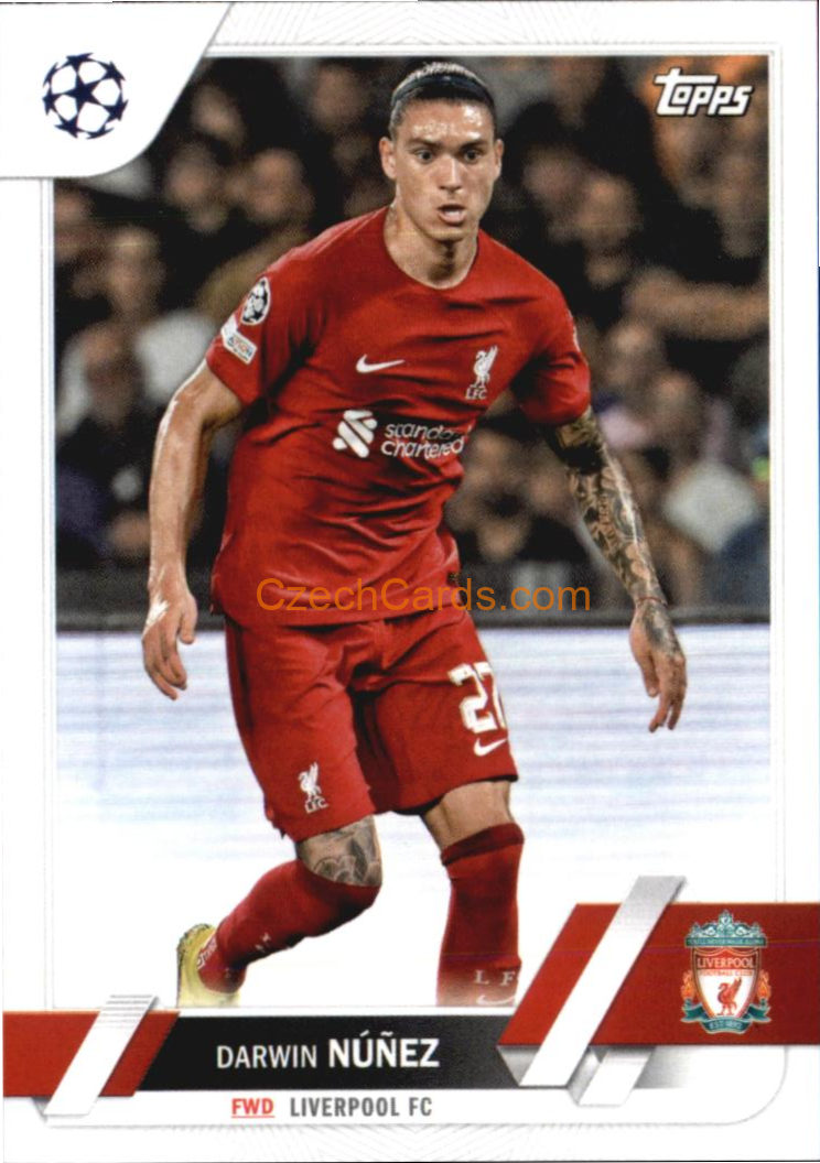 Darwin Nunez 2022/23 Topps Club Competitions #56