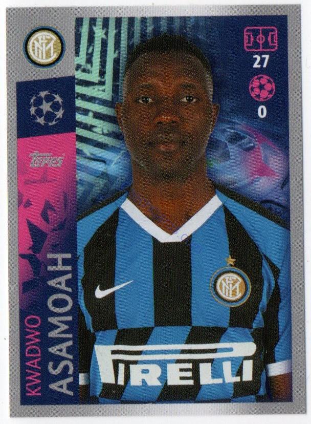 Kwadwo Asamoah 2019/20 Topps sticker #203