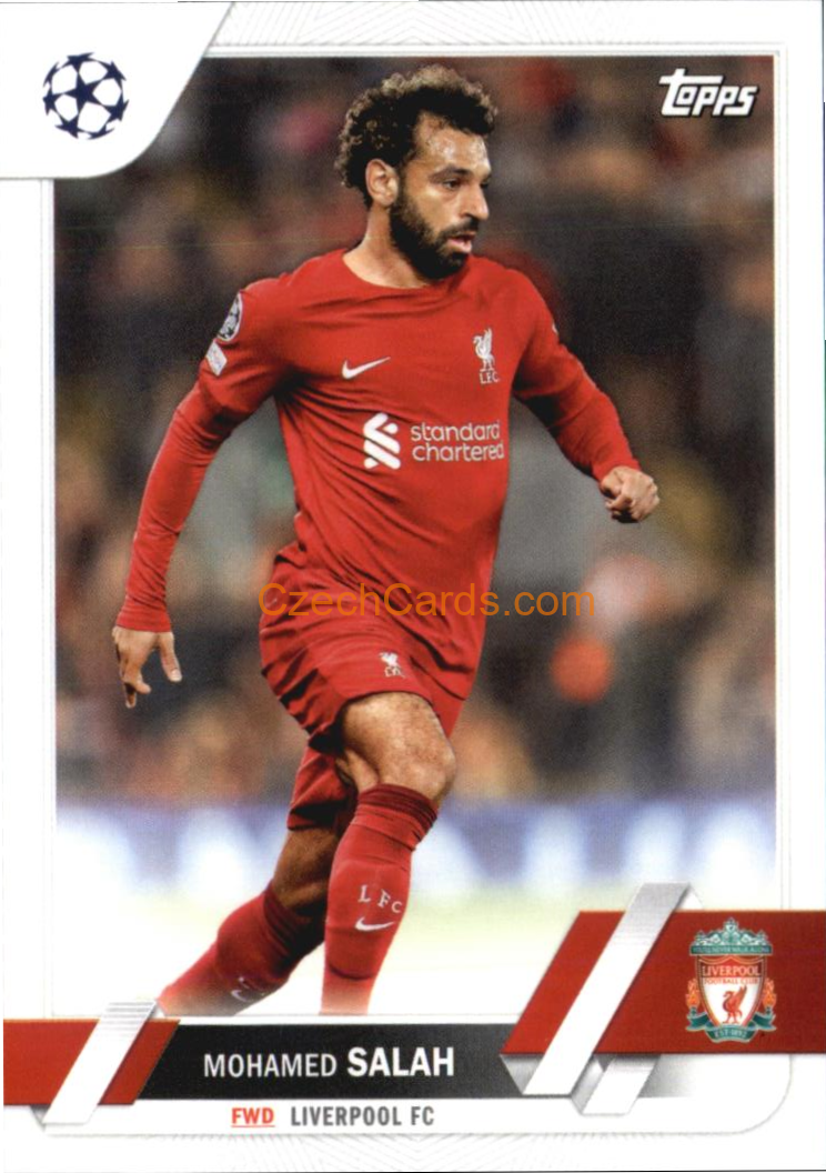 Mohamed Salah 2022/23 Topps Club Competitions #71
