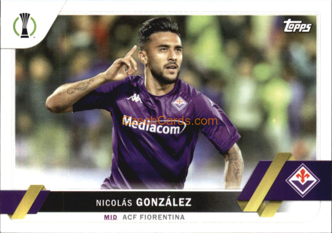 Nicolas Gonzalez 2022/23 Topps Club Competitions #77