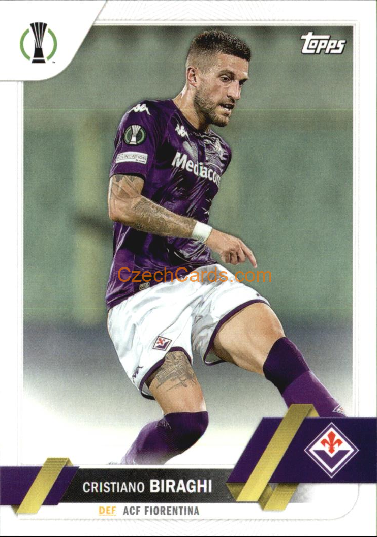 Cristiano Biraghi 2022/23 Topps Club Competitions #89