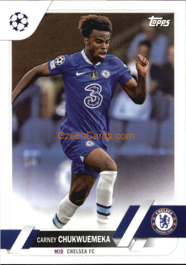 Carney Chukwuemeka 2022/23 Topps Club Competitions #91