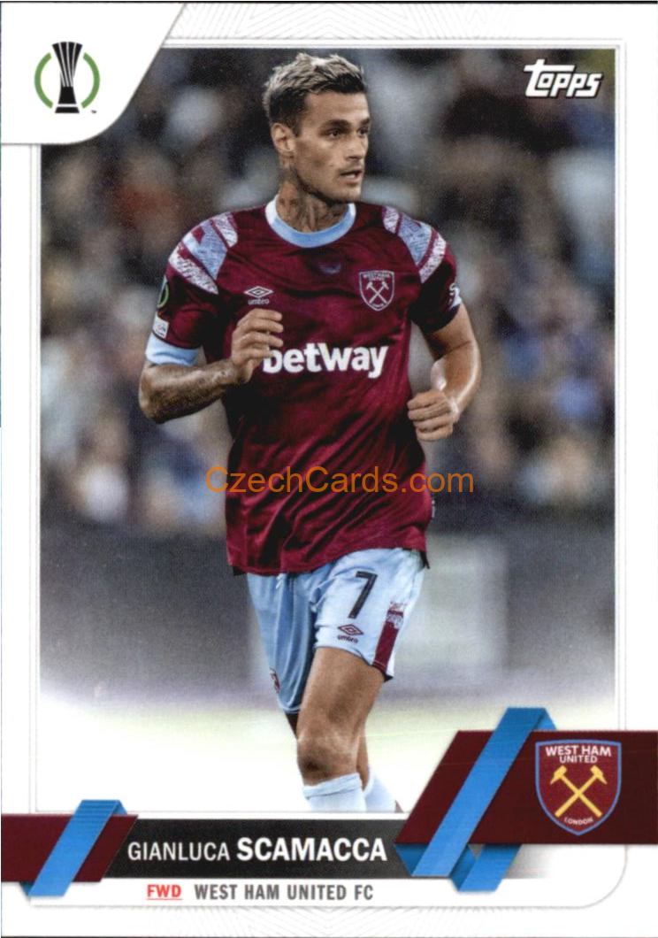 Gianluca Scamacca 2022/23 Topps Club Competitions #94