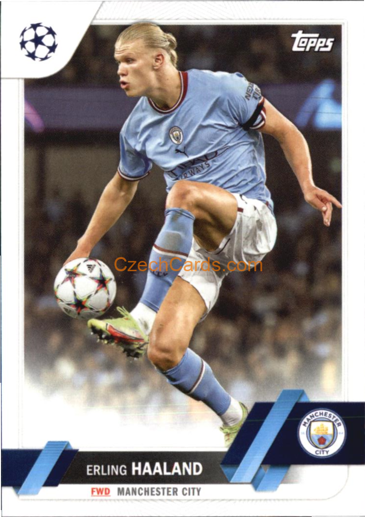 Erling Haaland 2022/23 Topps Club Competitions #99