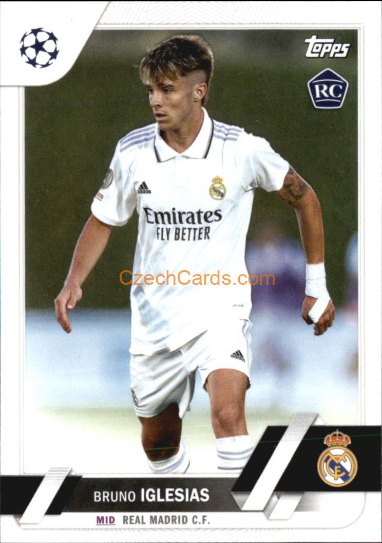 Bruno Iglesias 2022/23 Topps Club Competitions #114 RC