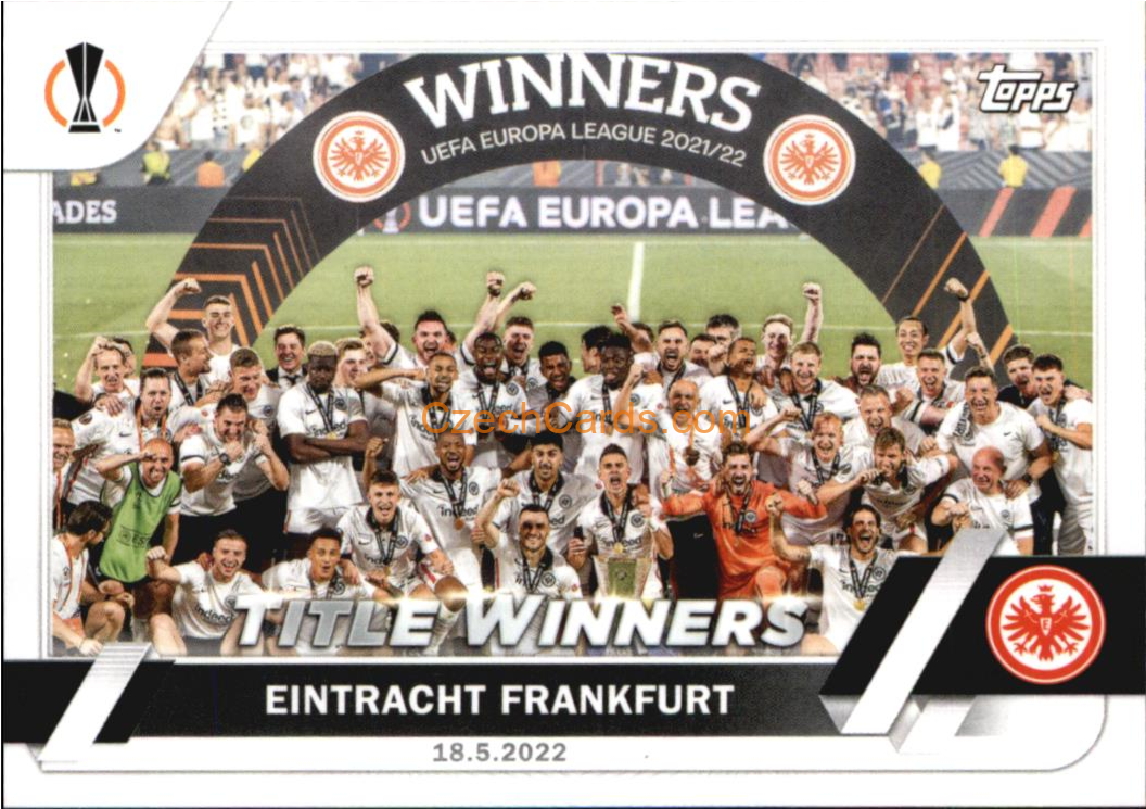 Eintracht Frankfurt 2022/23 Topps Club Competitions #118 