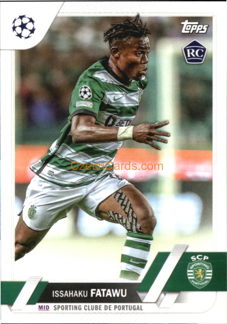 Issahaku Fatawu 2022/23 Topps Club Competitions #119 RC