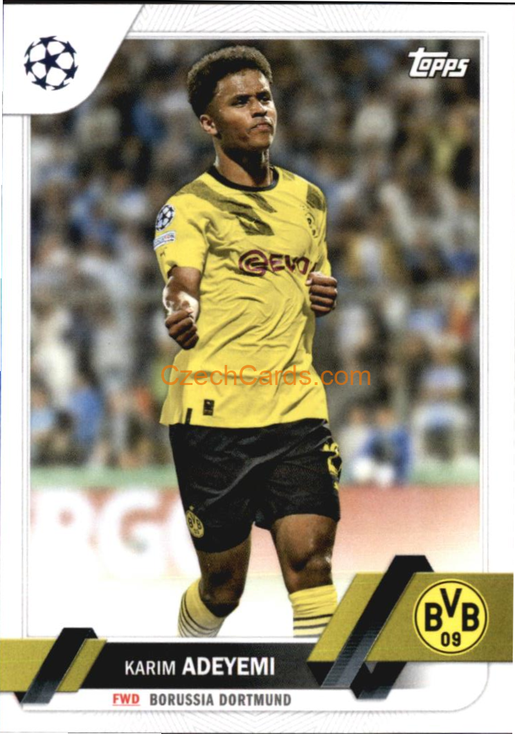 Karim Adeyemi 2022/23 Topps Club Competitions #122