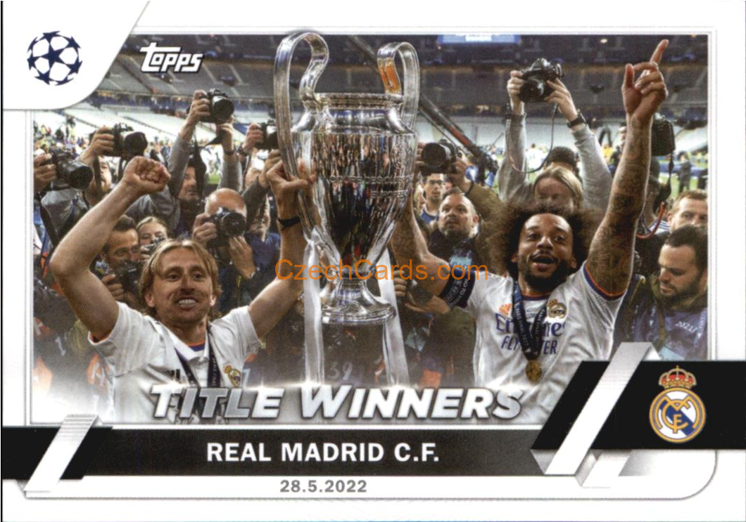 Real Madrid 2022/23 Topps Club Competitions #125 