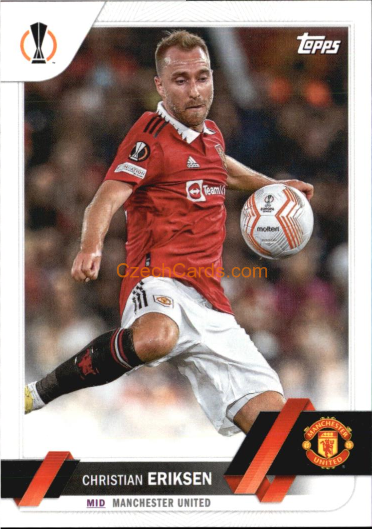 Christian Eriksen 2022/23 Topps Club Competitions #127