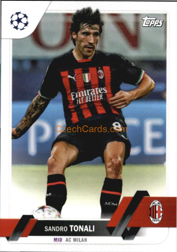 Sandro Tonali 2022/23 Topps Club Competitions #128