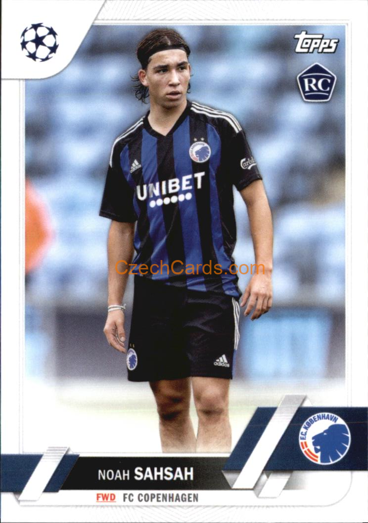 Noah Sahsah 2022/23 Topps Club Competitions #141 RC