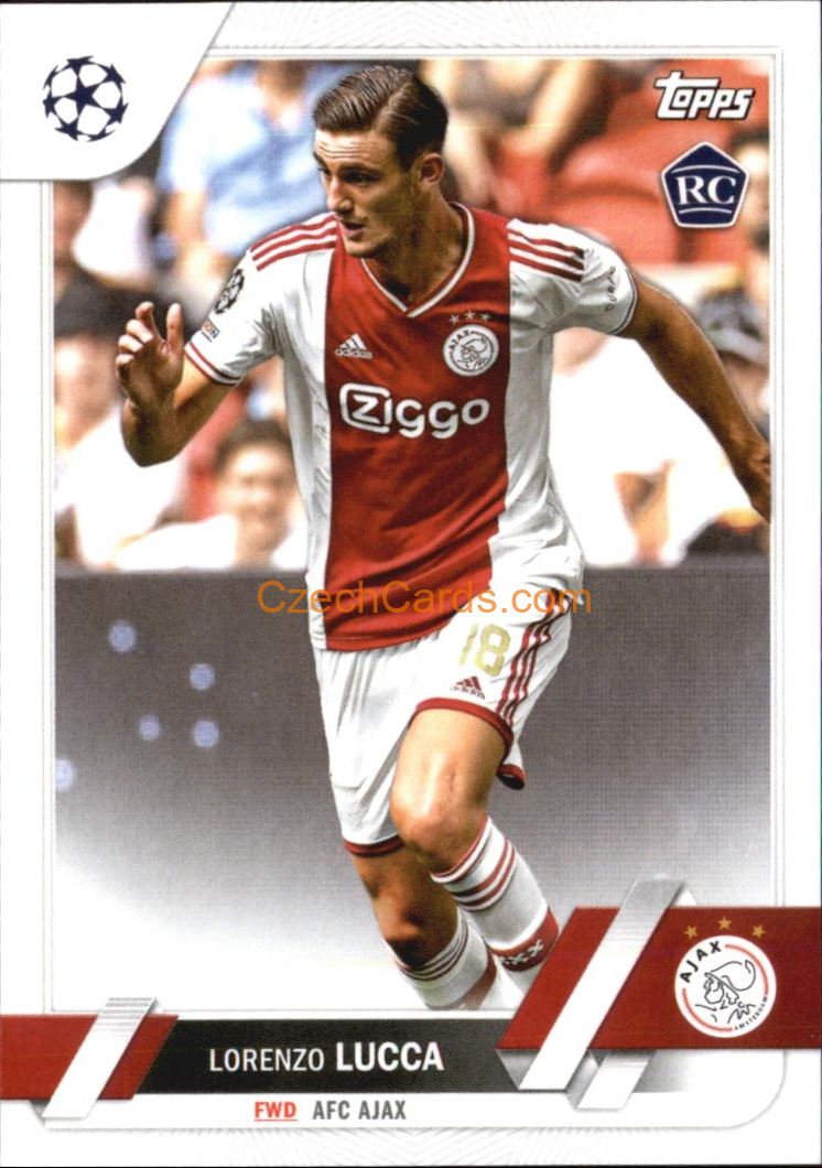Lorenzo Lucca 2022/23 Topps Club Competitions #143 RC