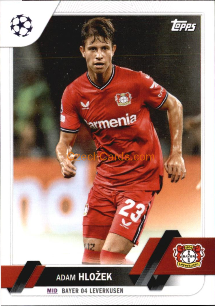Adam Hlozek 2022/23 Topps Club Competitions #148