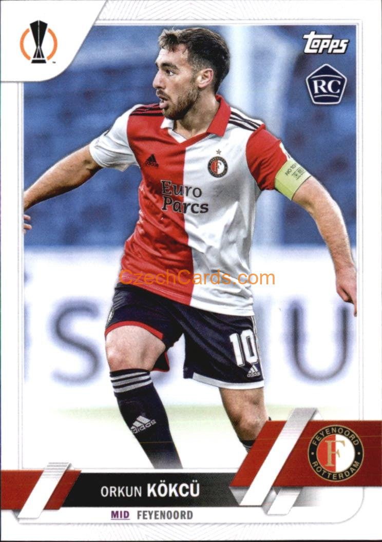 Orkun Kokcu 2022/23 Topps Club Competitions #151 RC