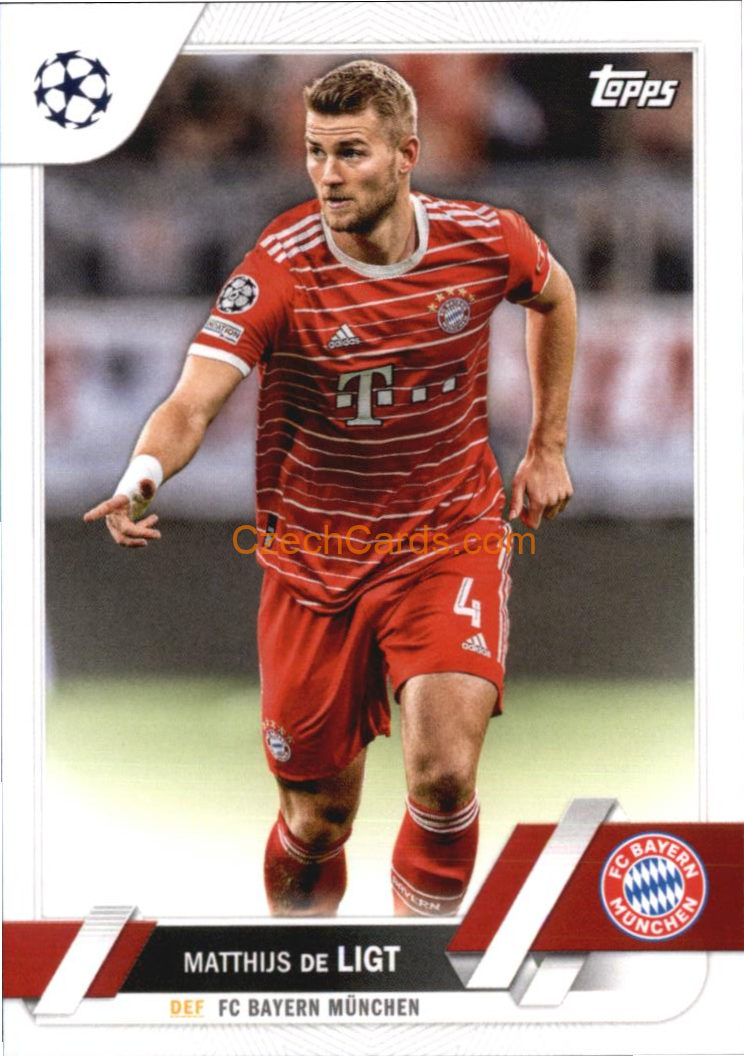 Matthijs de Ligt 2022/23 Topps Club Competitions #161
