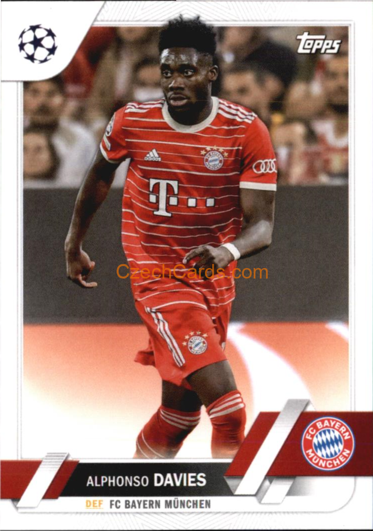 Alphonso Davies 2022/23 Topps Club Competitions #162