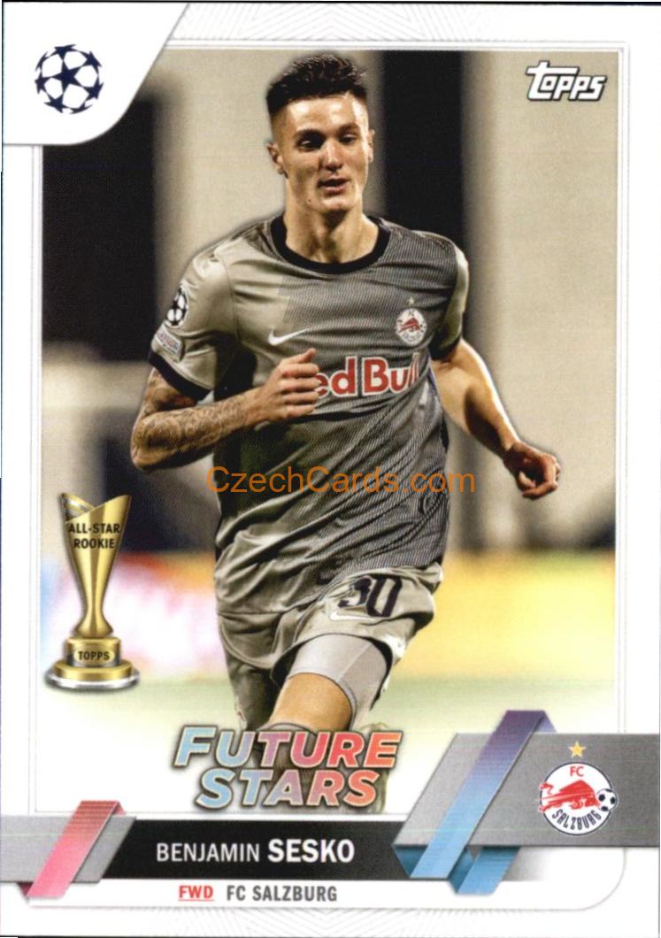 Benjamin Sesko 2022/23 Topps Club Competitions #177