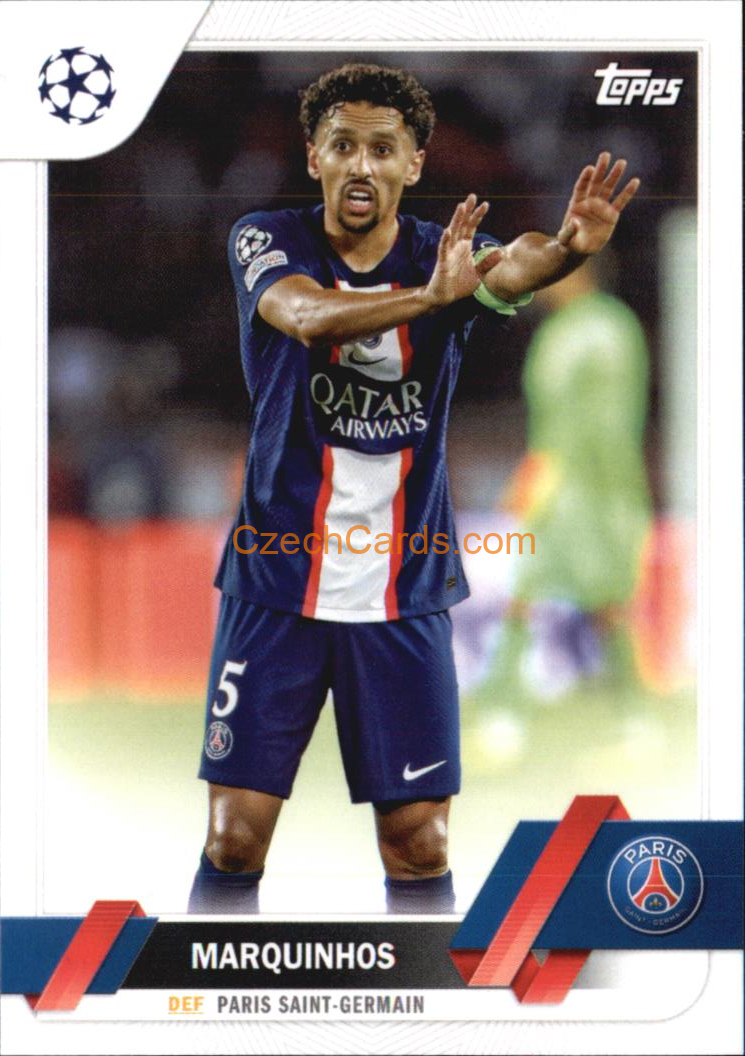Marquinhos 2022/23 Topps Club Competitions #180