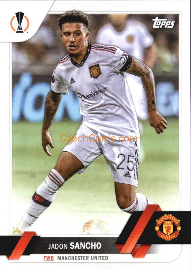 Jadon Sancho 2022/23 Topps Club Competitions #186