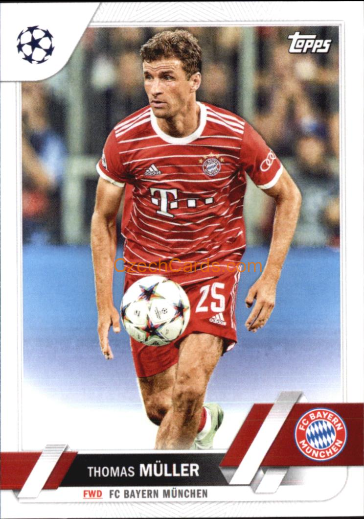 Thomas Muller 2022/23 Topps Club Competitions #187