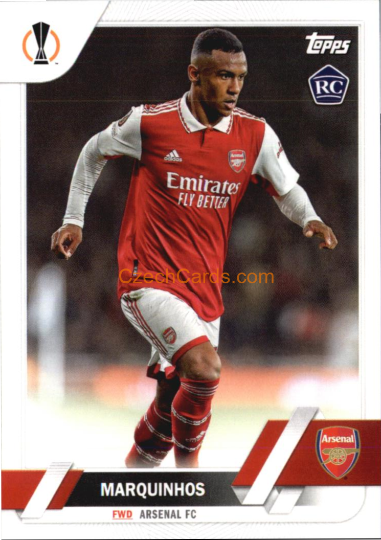 Marquinhos 2022/23 Topps Club Competitions #188 RC
