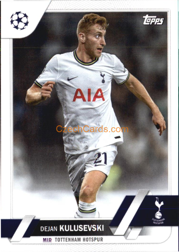 Dejan Kulusevski 2022/23 Topps Club Competitions #191
